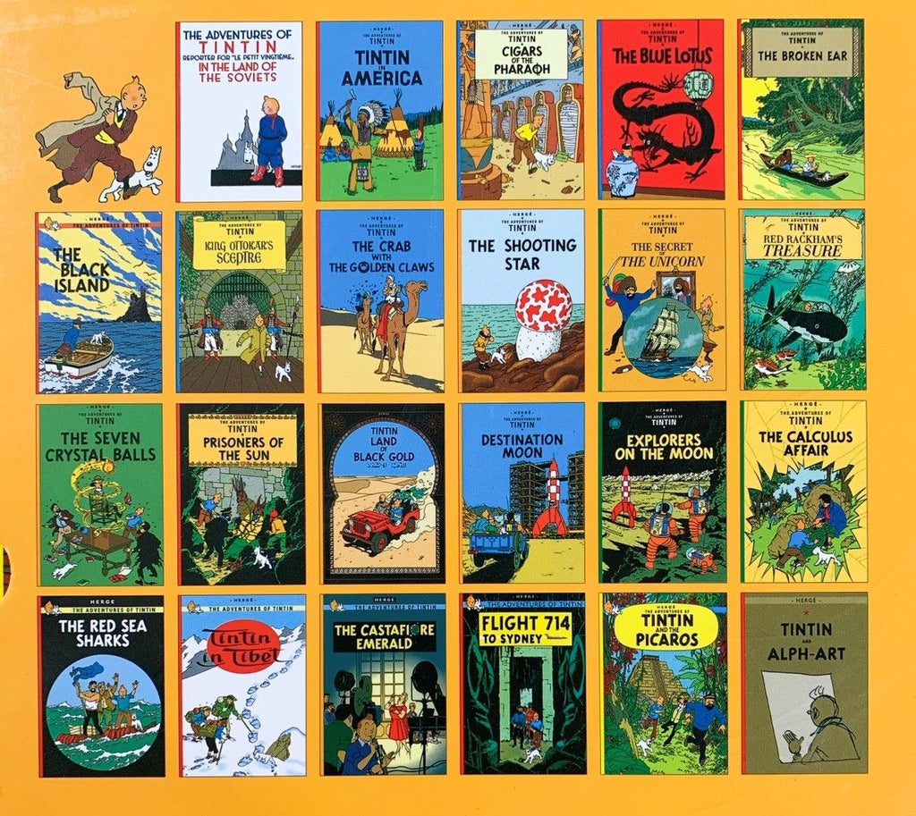 The Adventures of Tintin 23 Book Collection - Collector Gift box