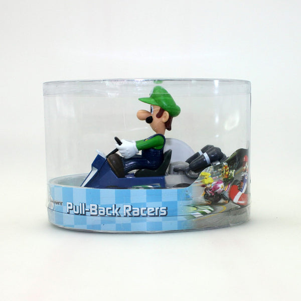 Super Mario Pull Back Kart Racer Car Figures Toy