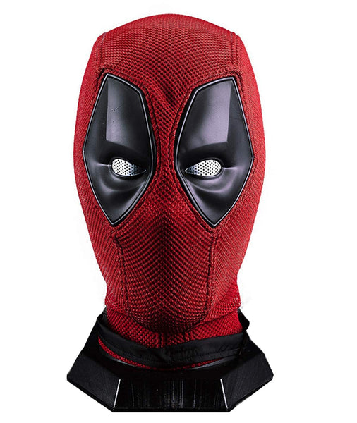 Deadpool Wade Wilson Mask, Marvel Superhero Helmet Knitted Props Red