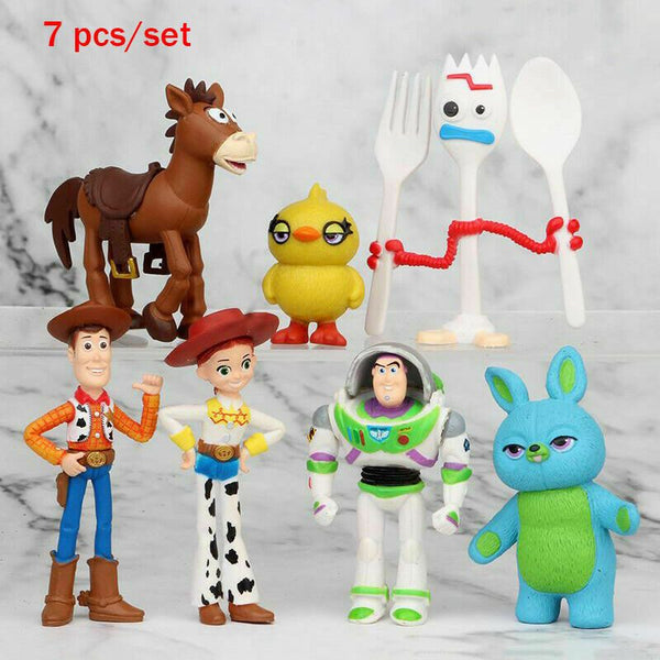 Toy Story - Set of 7 figures cake topper