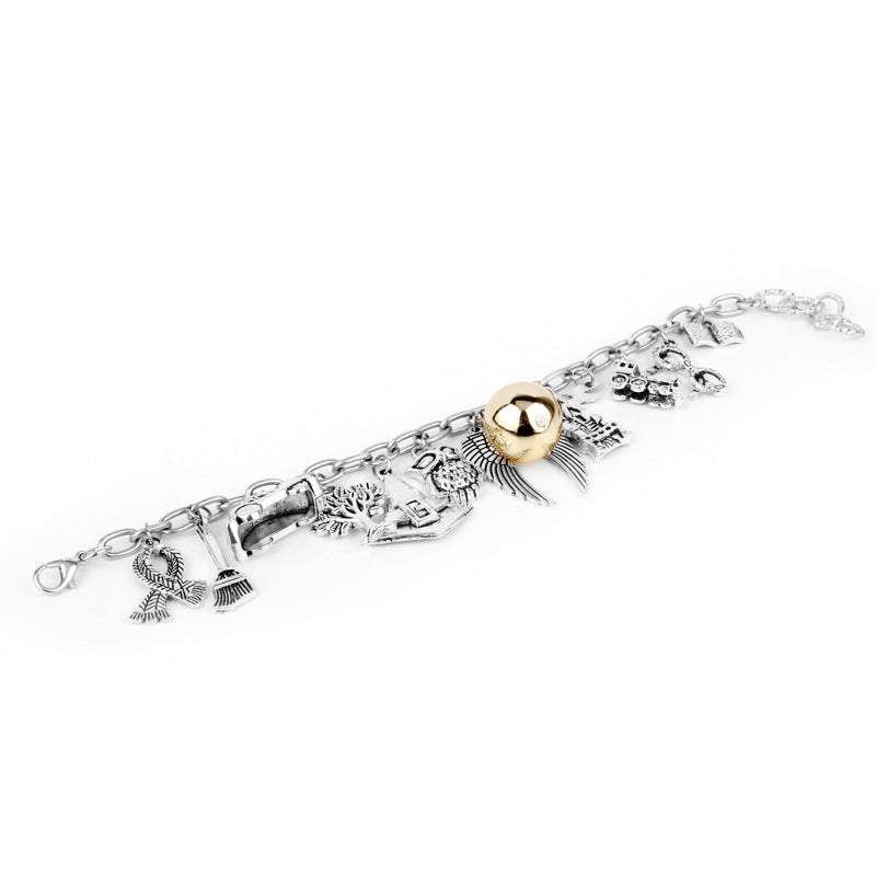 Harry potter Multi Character / icon Charm Bracelet