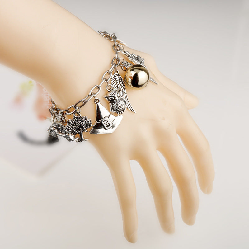 Harry potter Multi Character / icon Charm Bracelet