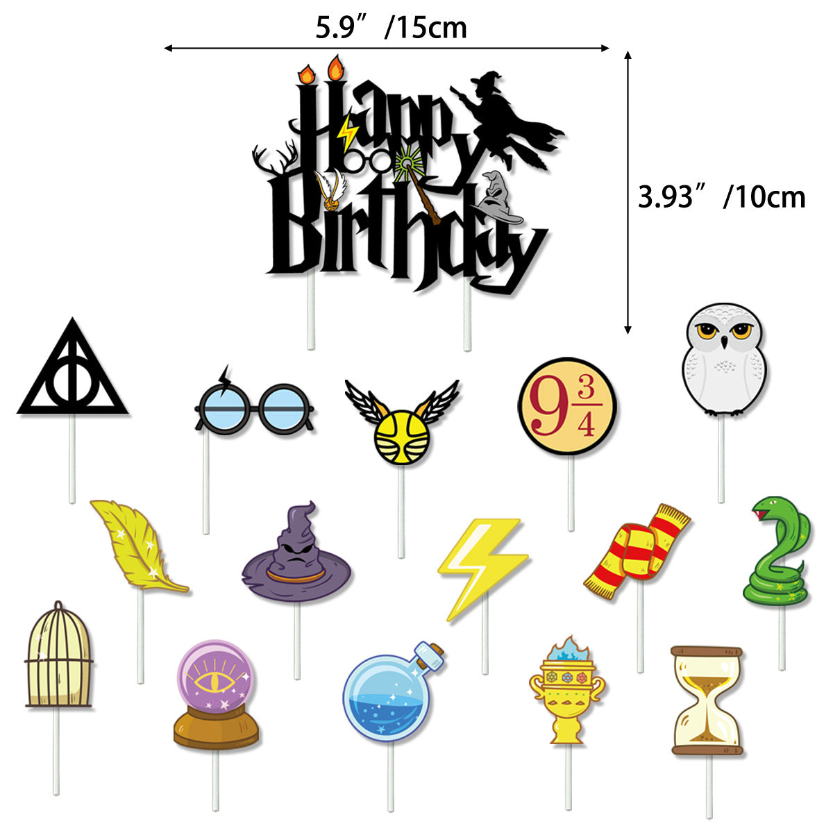 Harry Potter Party Supplies for Kids’ Birthday Party decorations Set (Copy)