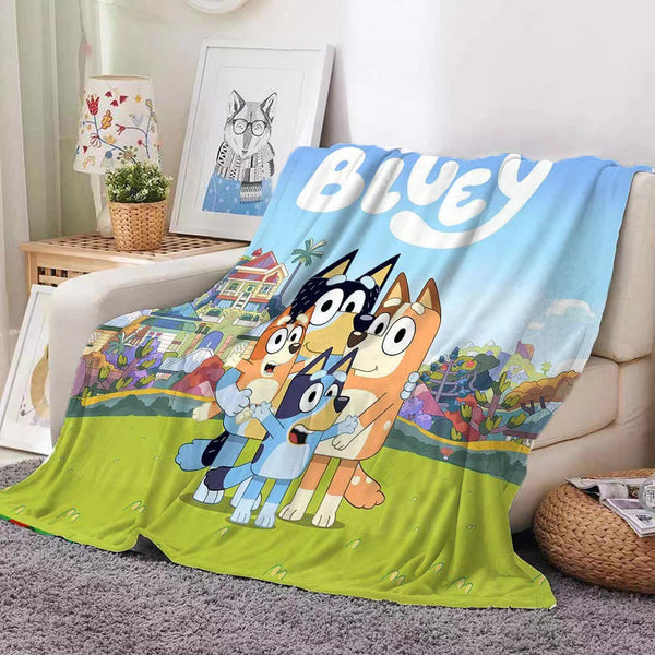 Bluey Family Blanket Snuggle Buddies: Cozy Comfort for Little Ones (Copy)