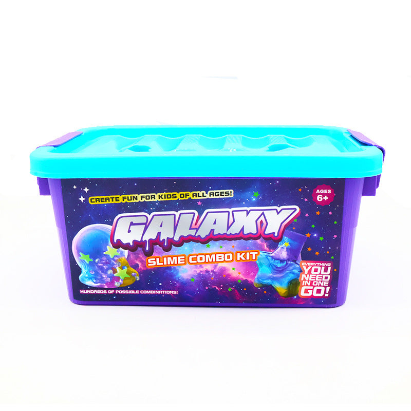 Galaxy Candy Slime DIY Kit, Fun Soft and Non-Sticky Butter Slime Making Kit