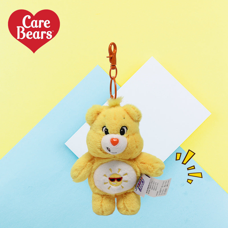 Care Bears Soft Toy Keyring Charm - Share Bear (14cm) with Sweet fragrant