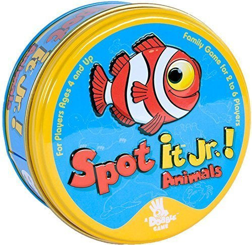 Spot It Jr.! Animals Board Games Cards