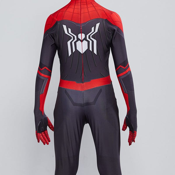 Spiderman Away from Home Black Spiderman Latest Costume + Mask Set