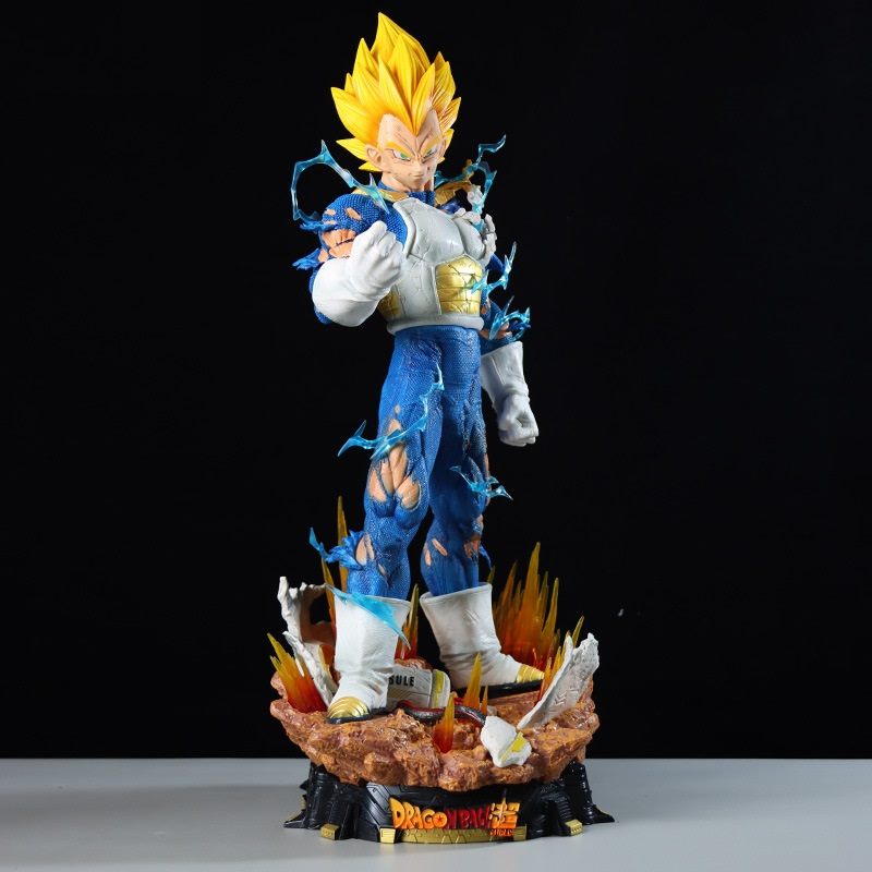 Dragon Ball Z Super Vegeta figures 55cm Model Collection (3 changeable head)