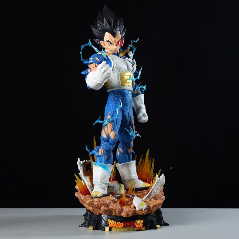 Dragon Ball Z Super Vegeta figures 55cm Model Collection (3 changeable head)