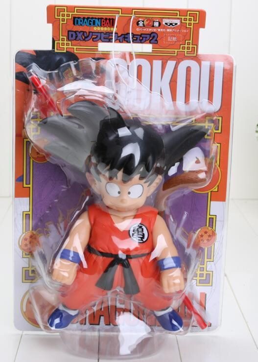 Cute Kid Young Goku and Krillin New Dragon Ball Toy Action Figure 21cm