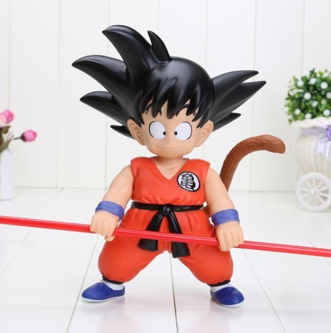 Cute Kid Young Goku and Krillin New Dragon Ball Toy Action Figure 21cm