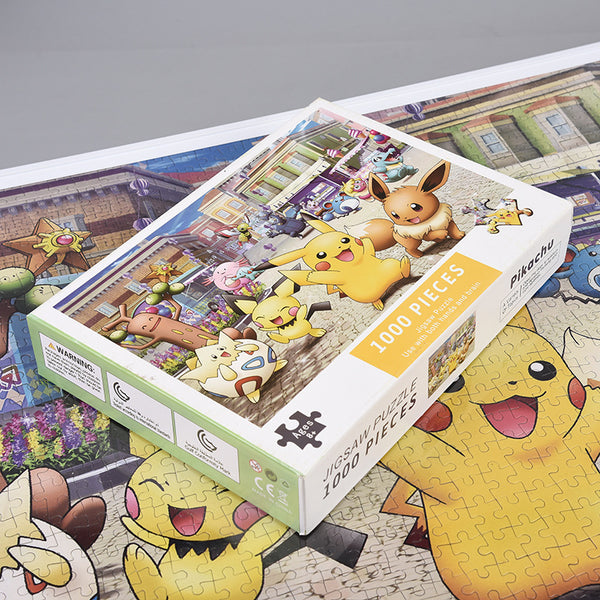 Pokemon Pikachu eevee and more - 1000pcs puzzle 50cm x 75cm